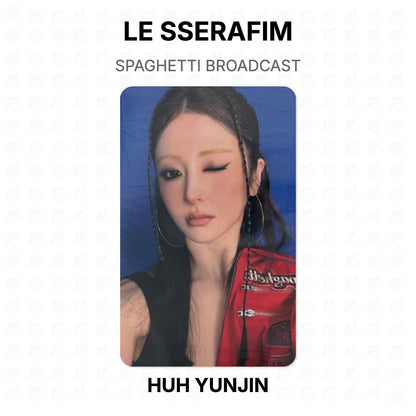 LE SSERAFIM SPAGHETTI BROADCAST Official Photocard