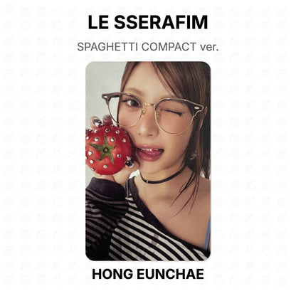LE SSERAFIM SPAGHETTI COMPACT ver. Official Photocard