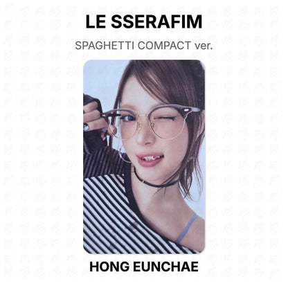 LE SSERAFIM SPAGHETTI COMPACT ver. Official Photocard