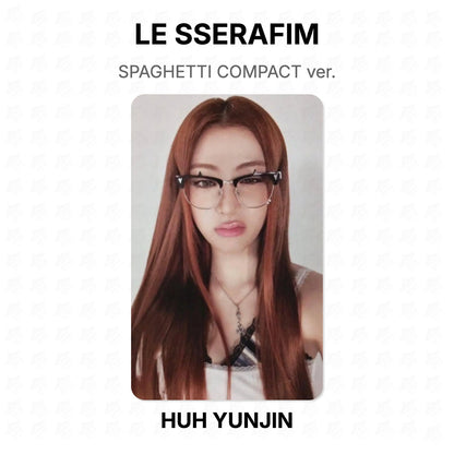 LE SSERAFIM SPAGHETTI COMPACT ver. Official Photocard