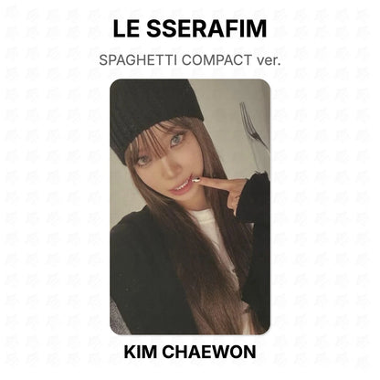 LE SSERAFIM SPAGHETTI COMPACT ver. Official Photocard