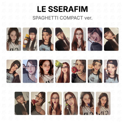 LE SSERAFIM SPAGHETTI COMPACT ver. Official Photocard