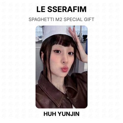LE SSERAFIM SPAGHETTI M2 SPECIAL GIFT Official Photocard