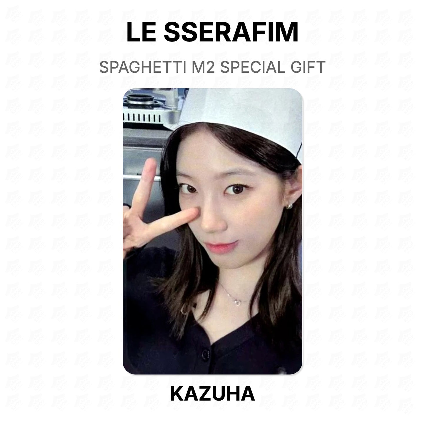 LE SSERAFIM SPAGHETTI M2 SPECIAL GIFT Official Photocard
