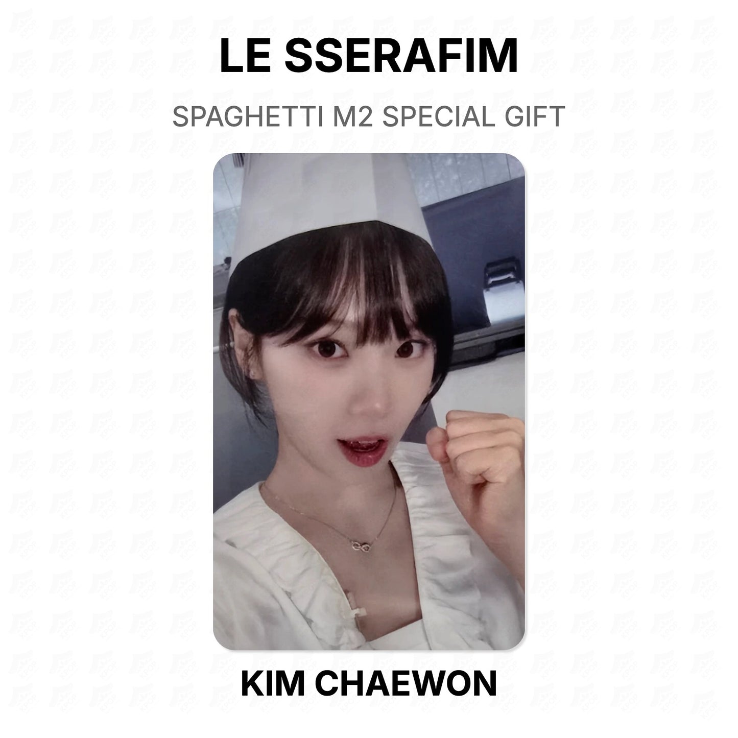 LE SSERAFIM SPAGHETTI M2 SPECIAL GIFT Official Photocard