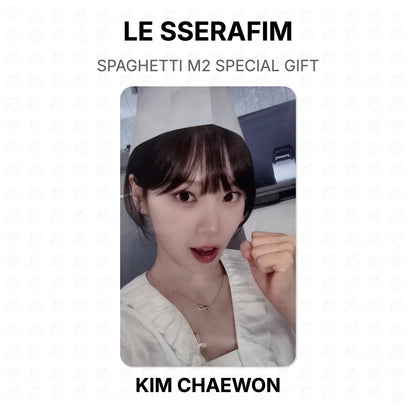 LE SSERAFIM SPAGHETTI M2 SPECIAL GIFT Official Photocard