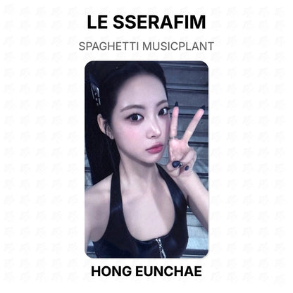 LE SSERAFIM SPAGHETTI MUSICPLANT Official Photocard