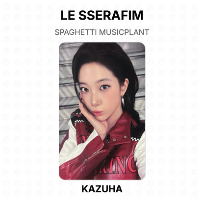 LE SSERAFIM SPAGHETTI MUSICPLANT Official Photocard