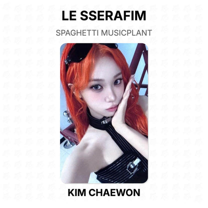 LE SSERAFIM SPAGHETTI MUSICPLANT Official Photocard