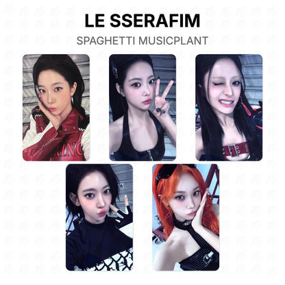 LE SSERAFIM SPAGHETTI MUSICPLANT Official Photocard