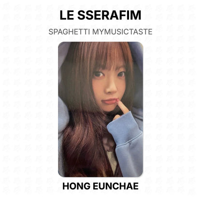 LE SSERAFIM SPAGHETTI MYMUSICTASTE Official Photocard
