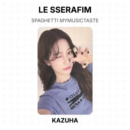 LE SSERAFIM SPAGHETTI MYMUSICTASTE Official Photocard
