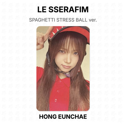 LE SSERAFIM SPAGHETTI STRESS BALL ver. Official Photocard