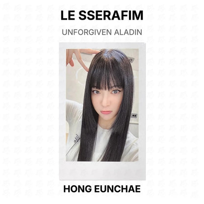 LE SSERAFIM UNFORGIVEN ALADIN Official Photocard