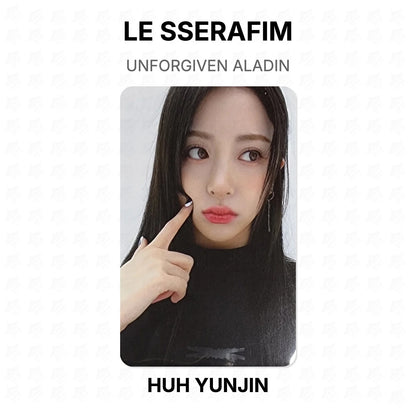 LE SSERAFIM UNFORGIVEN ALADIN Official Photocard