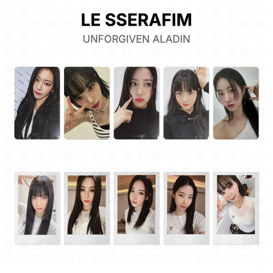 LE SSERAFIM UNFORGIVEN ALADIN Official Photocard