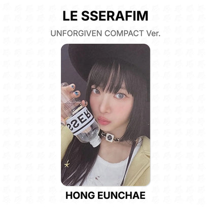 LE SSERAFIM UNFORGIVEN COMPACT Ver. Official Photocard
