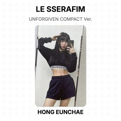 LE SSERAFIM UNFORGIVEN COMPACT Ver. Official Photocard