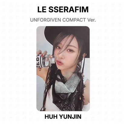 LE SSERAFIM UNFORGIVEN COMPACT Ver. Official Photocard