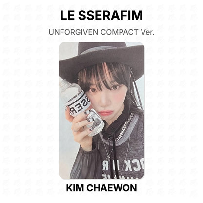 LE SSERAFIM UNFORGIVEN COMPACT Ver. Official Photocard