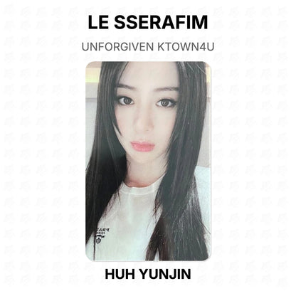 LE SSERAFIM UNFORGIVEN KTOWN4U Official Photocard