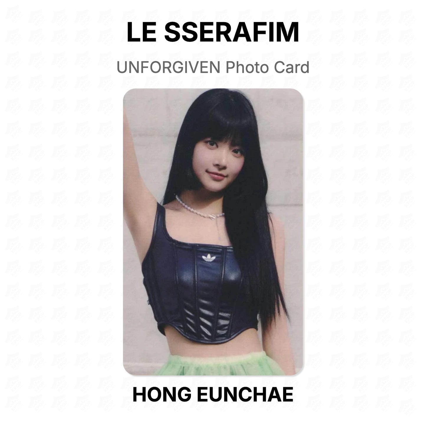 LE SSERAFIM UNFORGIVEN Photo Card Official Photocard