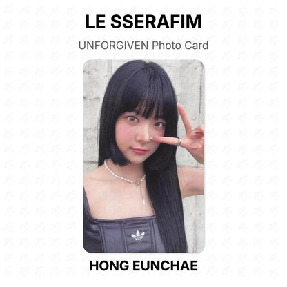LE SSERAFIM UNFORGIVEN Photo Card Official Photocard