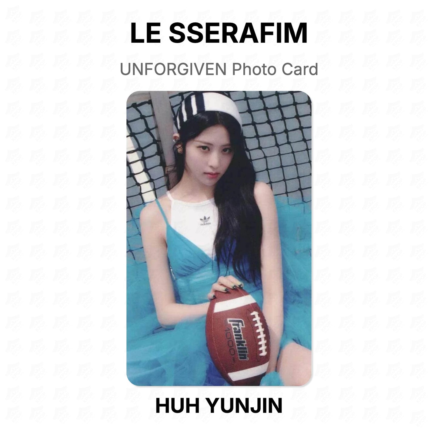 LE SSERAFIM UNFORGIVEN Photo Card Official Photocard