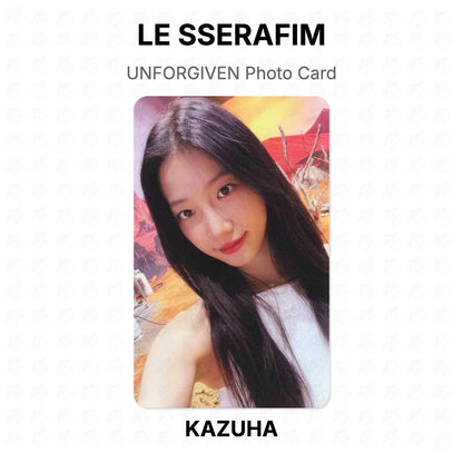 LE SSERAFIM UNFORGIVEN Photo Card Official Photocard