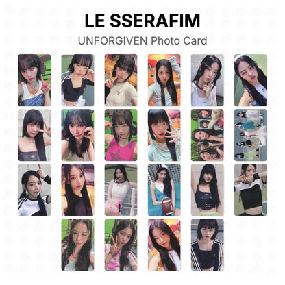 LE SSERAFIM UNFORGIVEN Photo Card Official Photocard