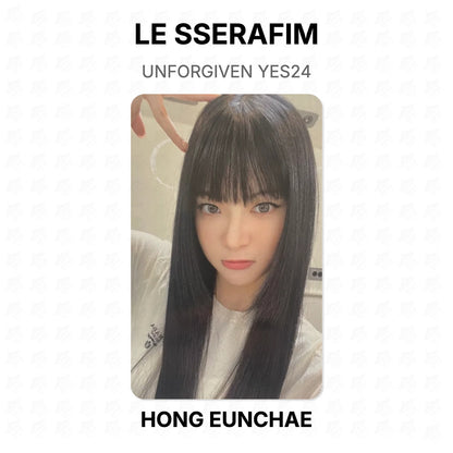 LE SSERAFIM UNFORGIVEN YES24 Official Photocard
