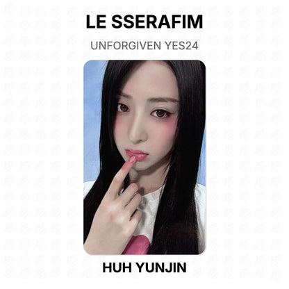 LE SSERAFIM UNFORGIVEN YES24 Official Photocard