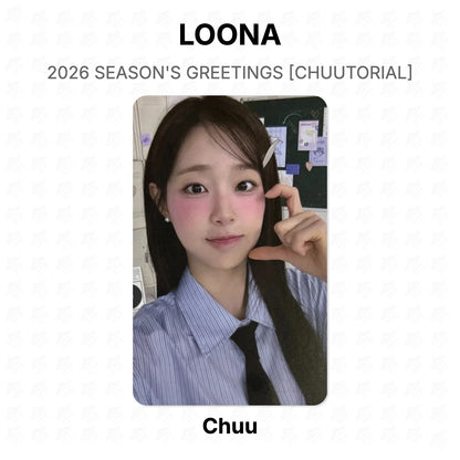 LOONA 2026 SEASON'S GREETINGS [CHUUTORIAL] Official Photocard