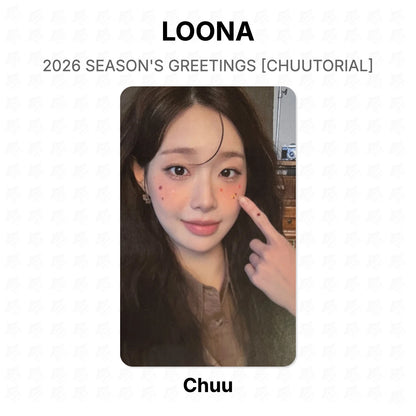 LOONA 2026 SEASON'S GREETINGS [CHUUTORIAL] Official Photocard