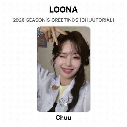 LOONA 2026 SEASON'S GREETINGS [CHUUTORIAL] Official Photocard