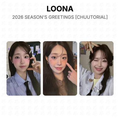 LOONA 2026 SEASON'S GREETINGS [CHUUTORIAL] Official Photocard