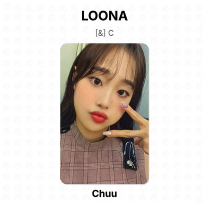 LOONA [&] C Official Photocard