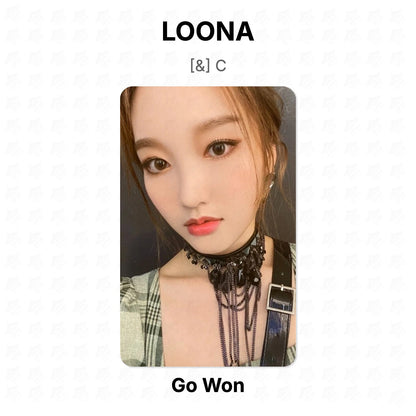 LOONA [&] C Official Photocard