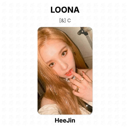 LOONA [&] C Official Photocard