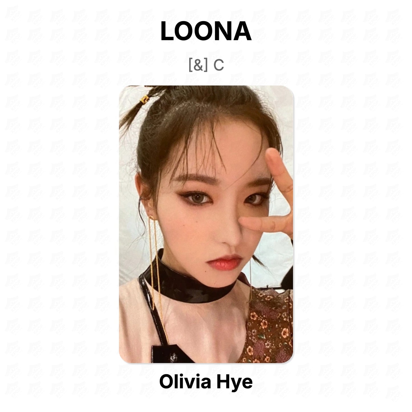 LOONA [&] C Official Photocard