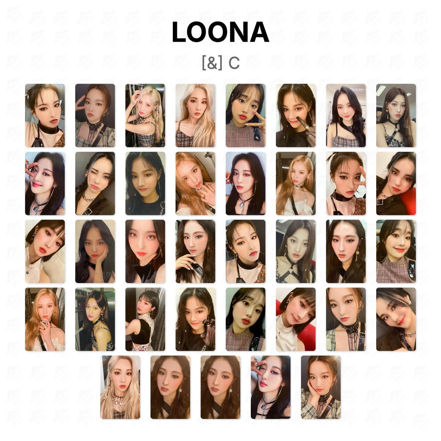 LOONA [&] C Official Photocard