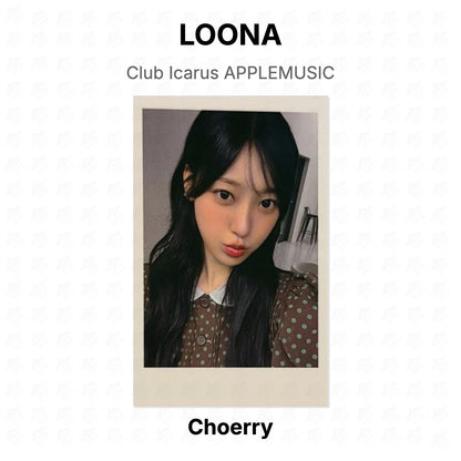 LOONA Club Icarus APPLEMUSIC Official Photocard