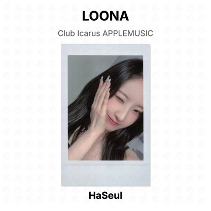 LOONA Club Icarus APPLEMUSIC Official Photocard
