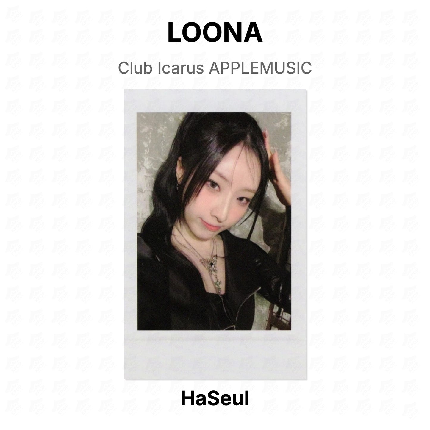 LOONA Club Icarus APPLEMUSIC Official Photocard