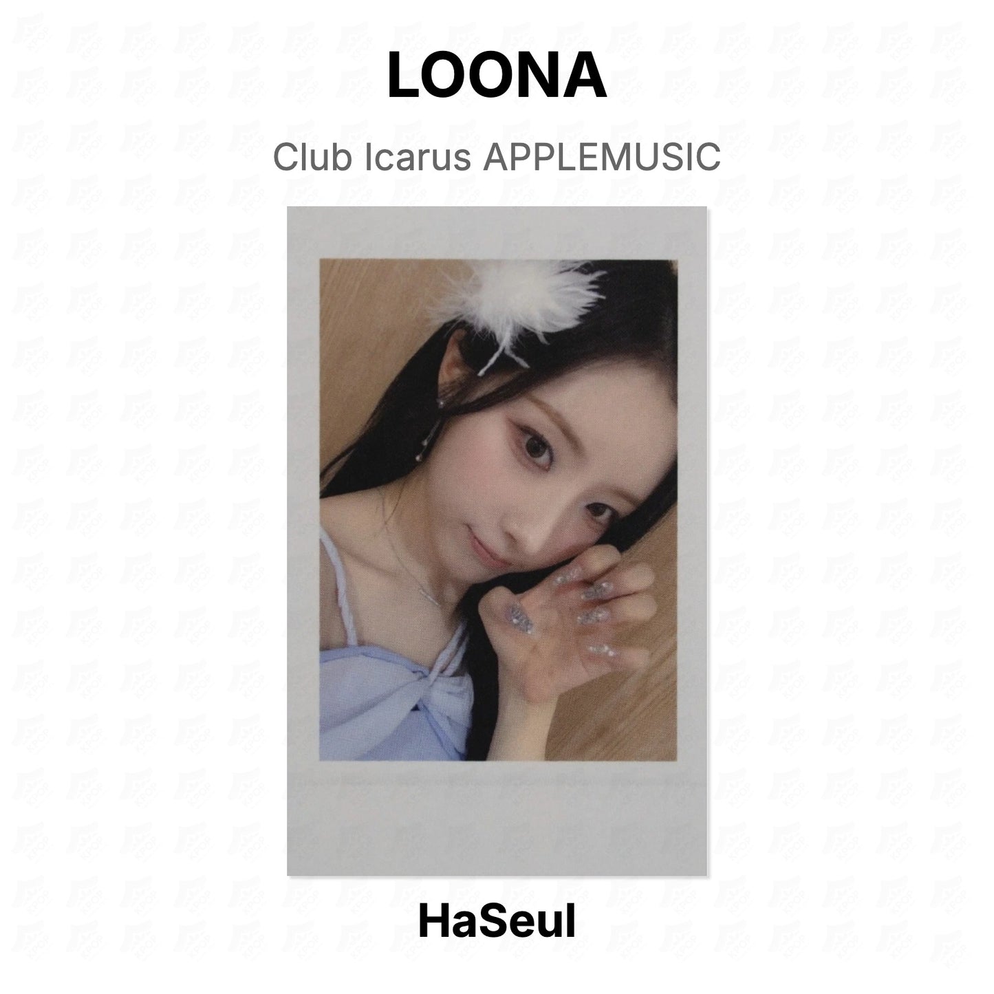 LOONA Club Icarus APPLEMUSIC Official Photocard