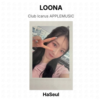 LOONA Club Icarus APPLEMUSIC Official Photocard