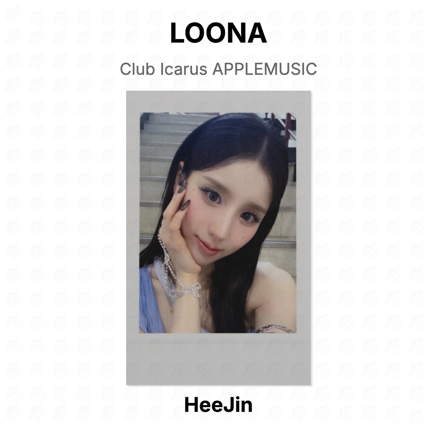 LOONA Club Icarus APPLEMUSIC Official Photocard