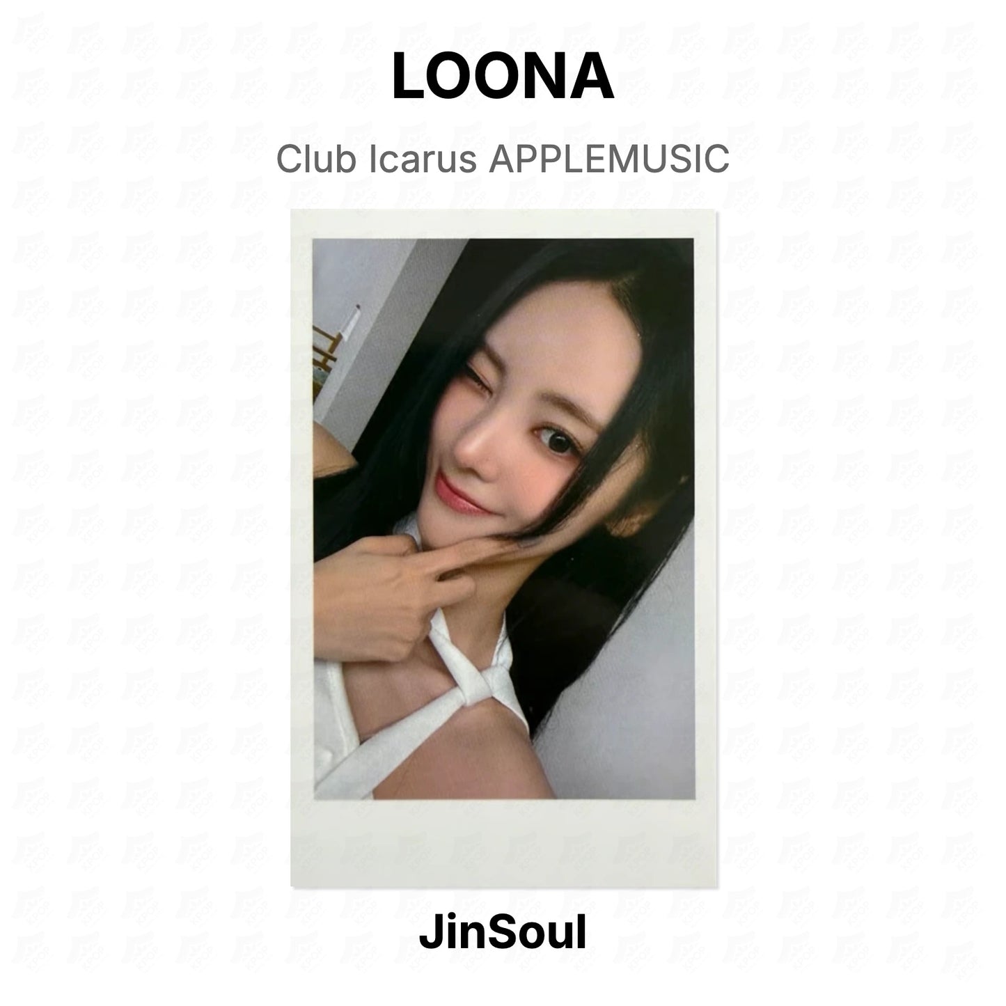LOONA Club Icarus APPLEMUSIC Official Photocard