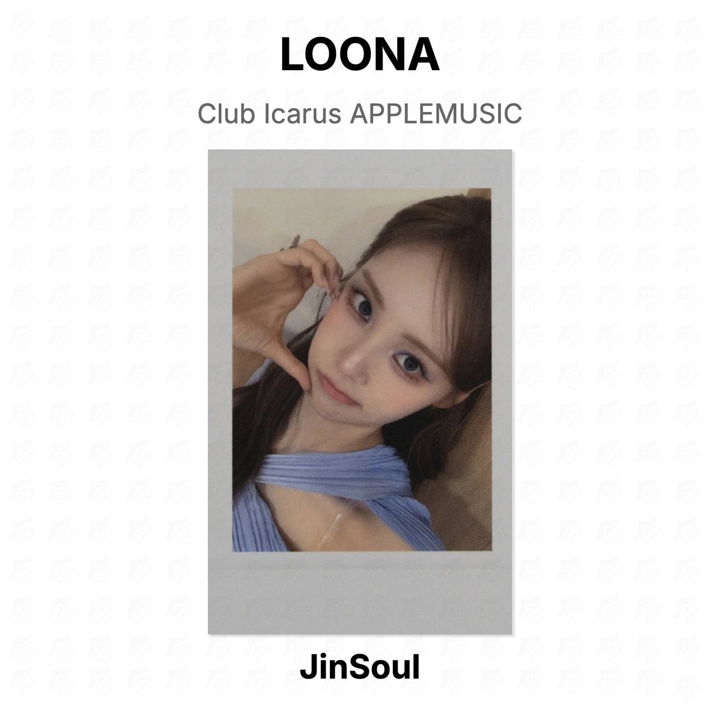 LOONA Club Icarus APPLEMUSIC Official Photocard