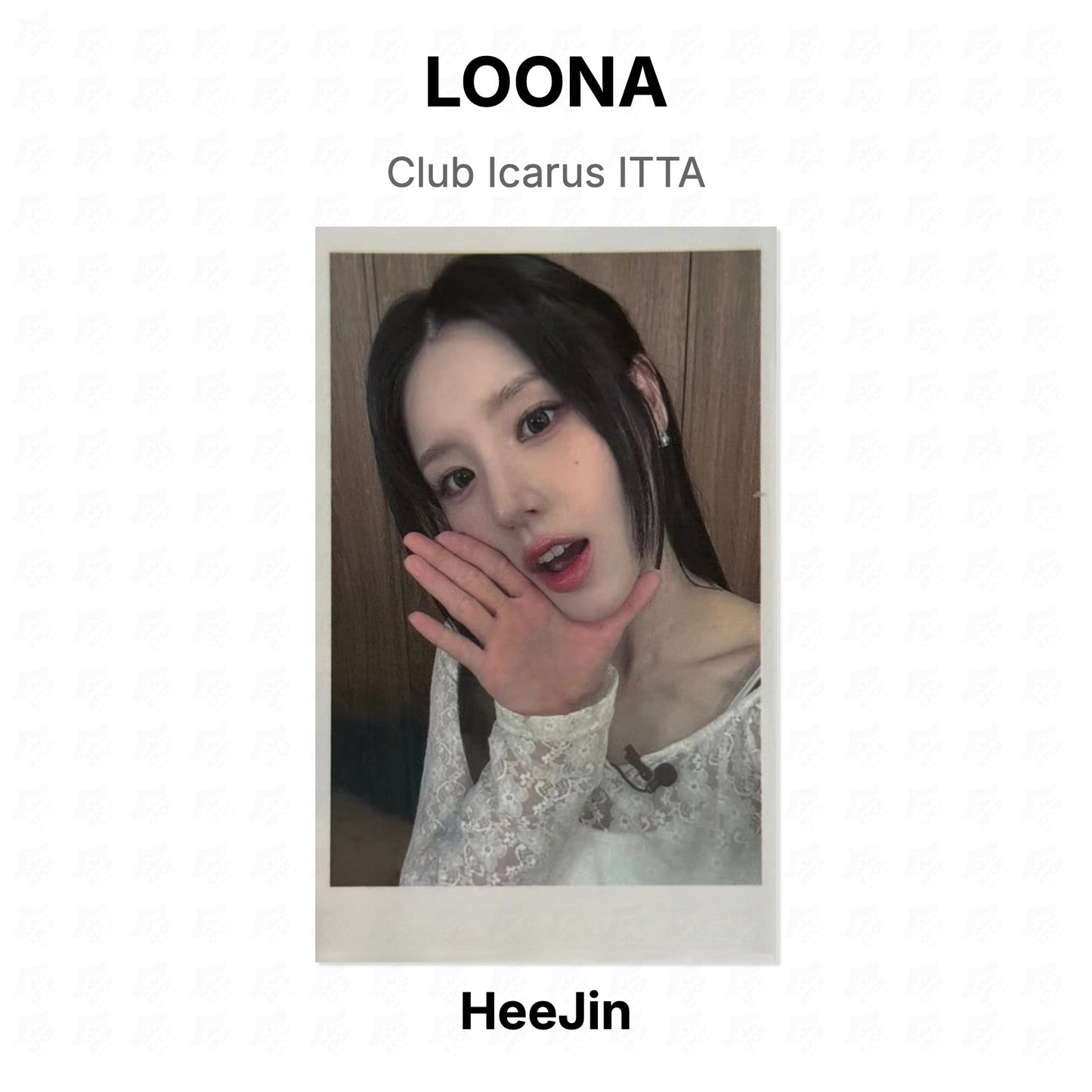 LOONA Club Icarus ITTA Official Photocard